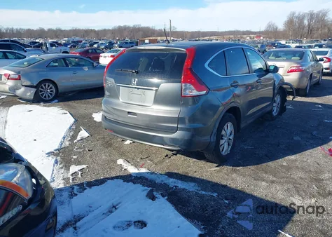 2013 Honda Cr-V Ex из США, поврежденный, VIN 5J6RM3H58DL001070